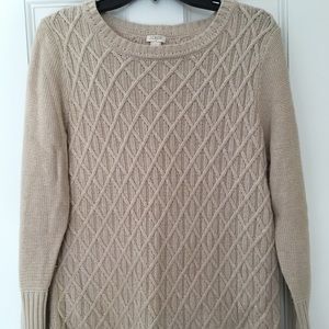 J. Crew Cable Knit Sweater